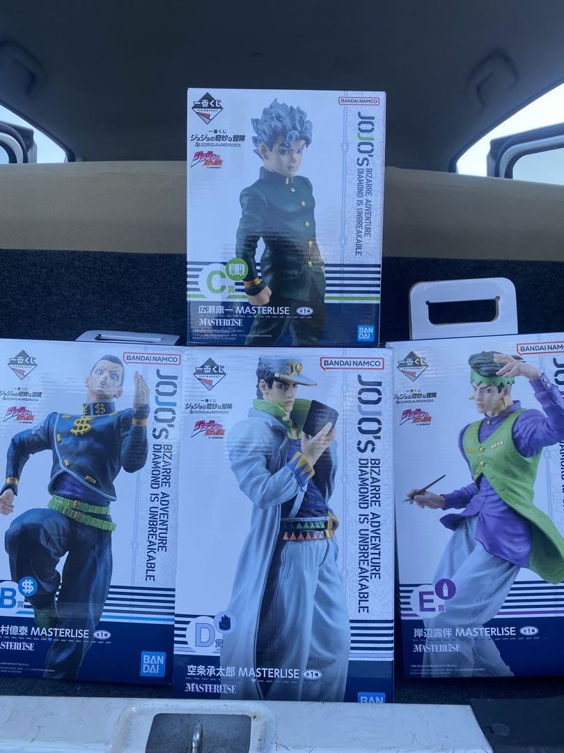 一番くじ ジョジョ 虹村億泰 広瀬康一 空条承太郎 B・C・D賞 送料無料